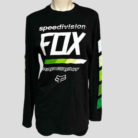 Fox Racing Pro Circuit Draftr Long Sleeve T-Shirt - Picture 2 of 10